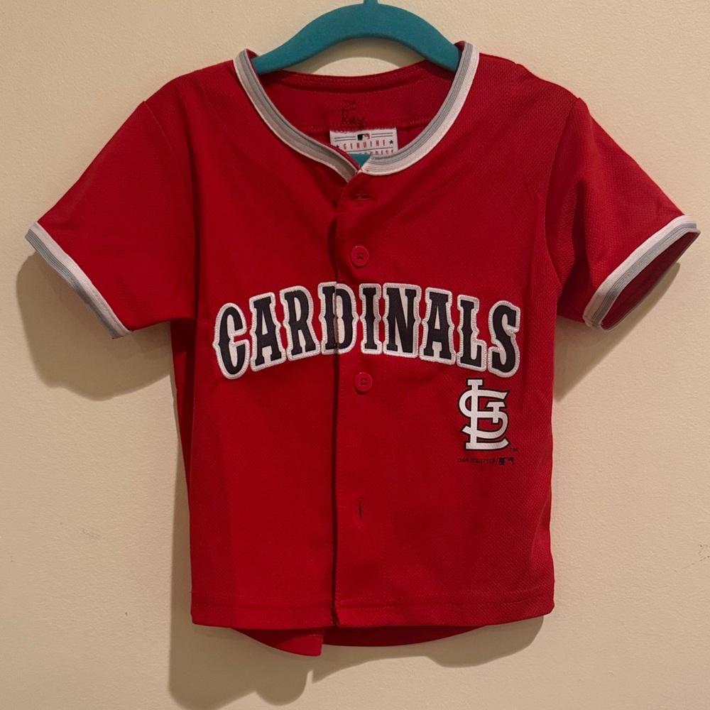 Cardinals Kids Red Baseball Jersey